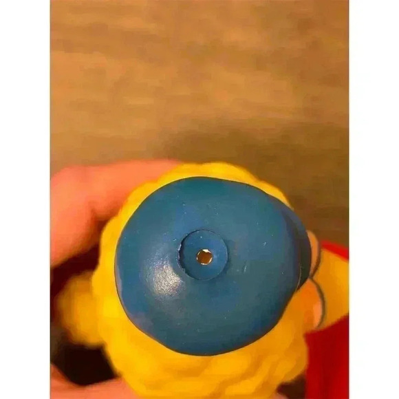 Vintage 1989 ILLCO Sesame Street Wind-Up Train Set  Toy Bert, Cookie, Big Bird - Picture 12 of 13